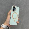 Luxury Matte Soft Silicone For Magsafe Magnetic Case for iPhone 16 16E 15 14 13 12 Pro Max 11 Hit Color Shockproof Bumper Cover