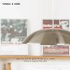 Restaurant bar round pendant lamp LED full spectrum designer eye protection and anti glare pendant light