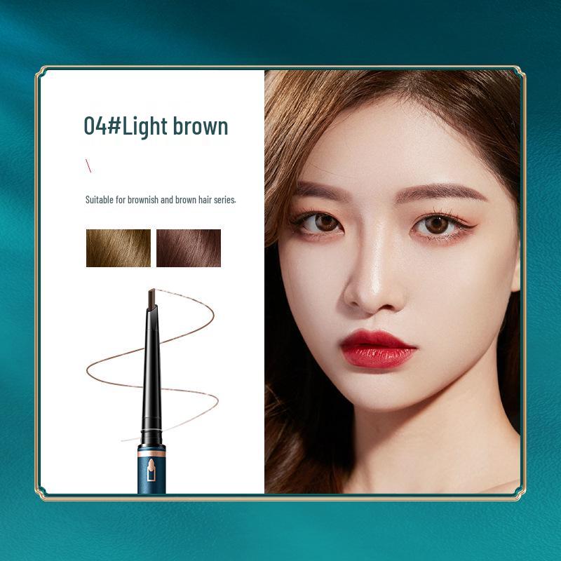 

Юли Юла Двусторонний ультратонкий водостойкий карандаш для бровей Katana - Потостойкий, не размазывающийся, треугольной формы.