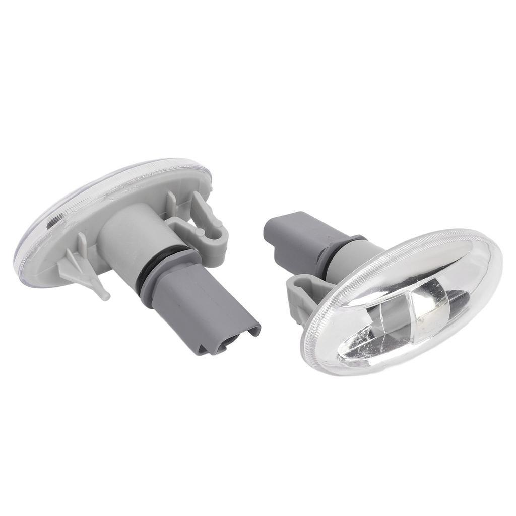 2Pcs Side Indicator Repeater Light 6325.G3 Side Marker Repeater Light Replacement for Citroen