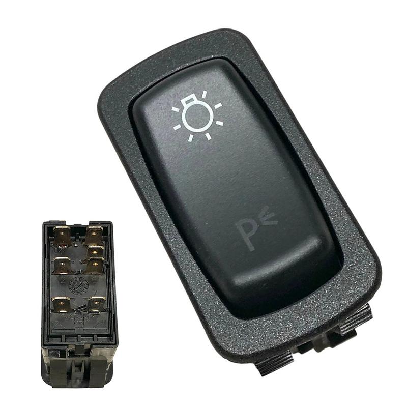 

Headlight Rocker Switch 2 Position 7 Terminal Pin Connection 1MR4323M42 For Mack Replaces Interior Parts Car Accessories