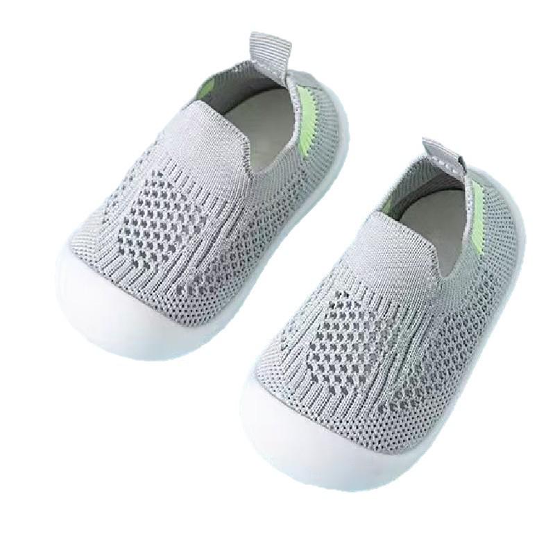 Summer Baby Walking Shoes: Soft Sole, Non-Slip Mesh, Breathable.