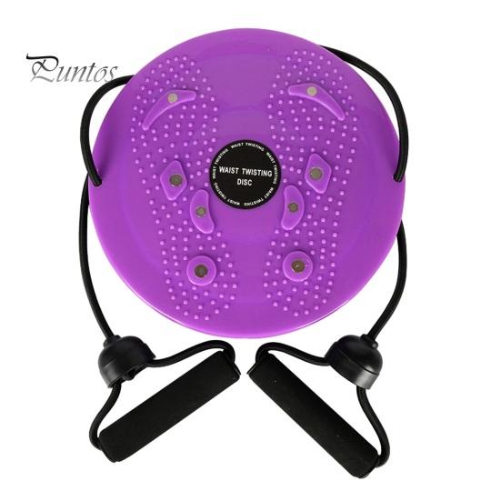 Fitness Journey Excitement Women Body Shaping Waist Twister Magnetic Stone Whisper Disc Exerciser with Pull Rope Home Slimming Twisting Plate