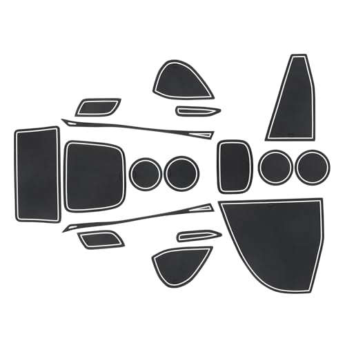 Ruiya [Für Modelle ab 2024.1] Neuer Toyota Yaris Cross 2024 Anti-Rutsch-Matte Gummimatte Kratzschutzmatte Innenraum-Gummimatte Yaris Cross Zubehör