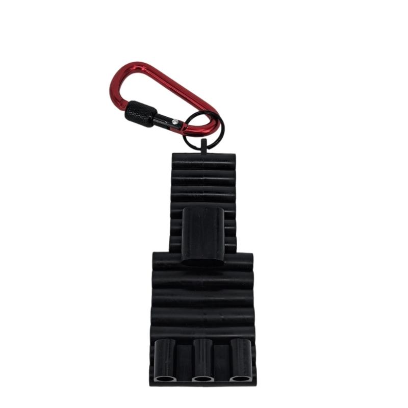 Компактный легкий органайзер для инструментов, чехол-сумка для хранения нескольких бит для отверток, прочный пластиковый кейс для хранения