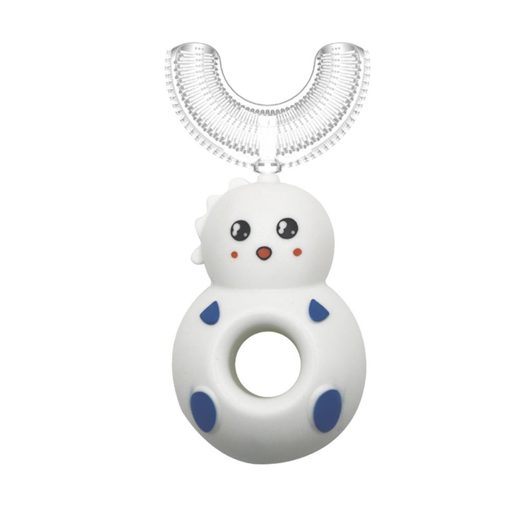 Children's U-Shaped Toothbrush, 360 ° Deep Cleaning Massage Toothbrush Whitening U-Type Modeling Toothbrush