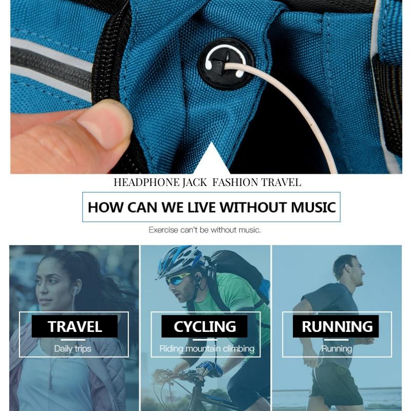 Outdoor Sport Bauchtasche Multifunktionale Offroad-Lauftasche Unisex Freizeitgürtel Hüfttasche Handy Bauchtasche Nachtlauf Ausrüstung Zubehör