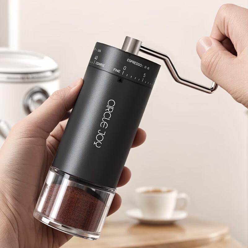Yuanle Portable Manual Coffee Grinder with External Adjustment