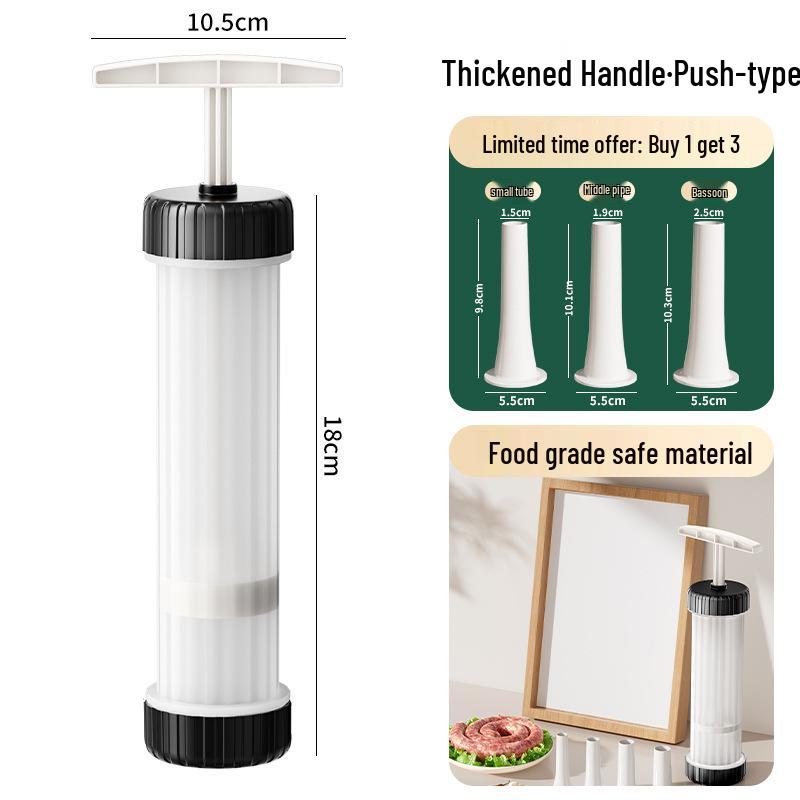 

Manual Household Sausage Maker & Casing Tool