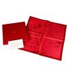 Square Panther Scarf Silk Rouge Women CRPC001686 Used