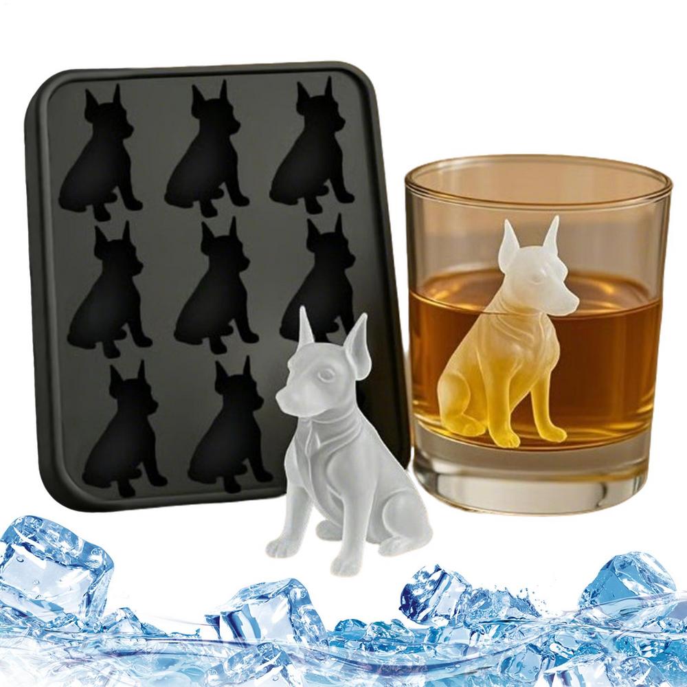 

Формы для льда для морозилки силиконовые милые 3D формы для льда в виде собаки специальные инструменты гаджеты для приготовления шоколада еды конфет виски