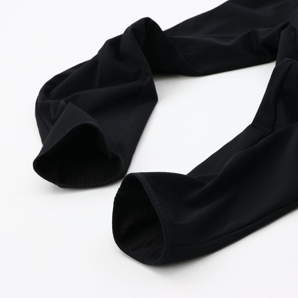 Champion Basic Sports Stretch Warm Windproof Script Logo Long Black Men's Water-Repellent Pants, (C3-AS204)