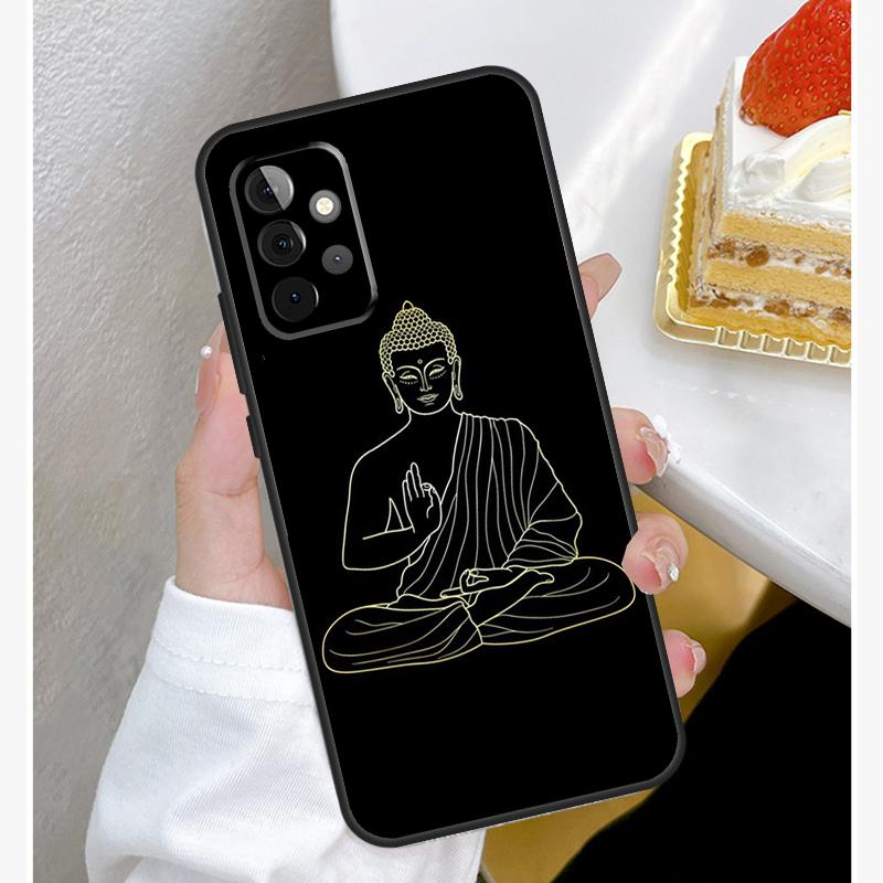 Buddha Budha Funda For Samsung Galaxy A52 A32 A12 A14 A34 A54 A51 A71 A53 A33 A13 A15 A25 A35 A55 Case