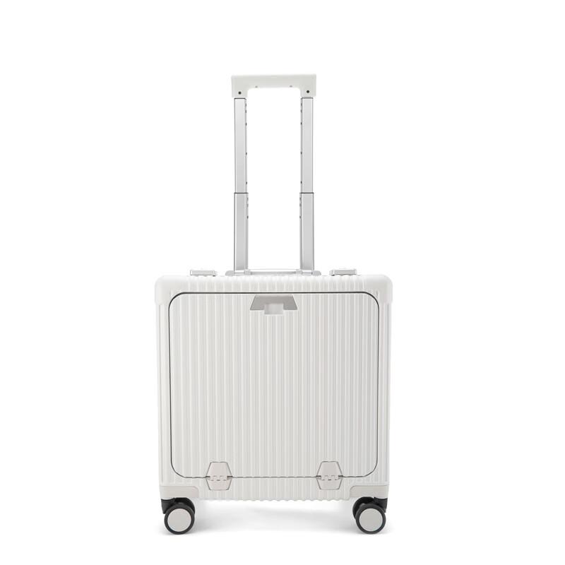 Tymon Summer Lemon Aluminum Frame Front-Opening Luggage 18 inches