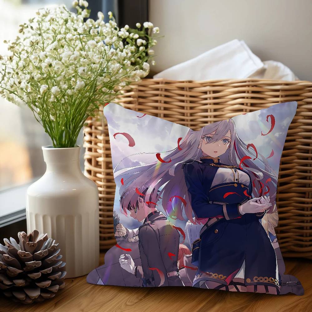 Anime 86 E-Eighty Six Pillow Gift Home Office Decoration Pillow Bedroom Sofa Car Cushion CoverPillow Case