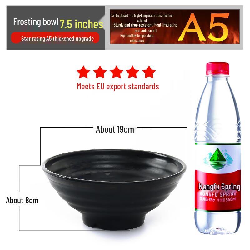 Japanese Style Melamine Noodle Bowl