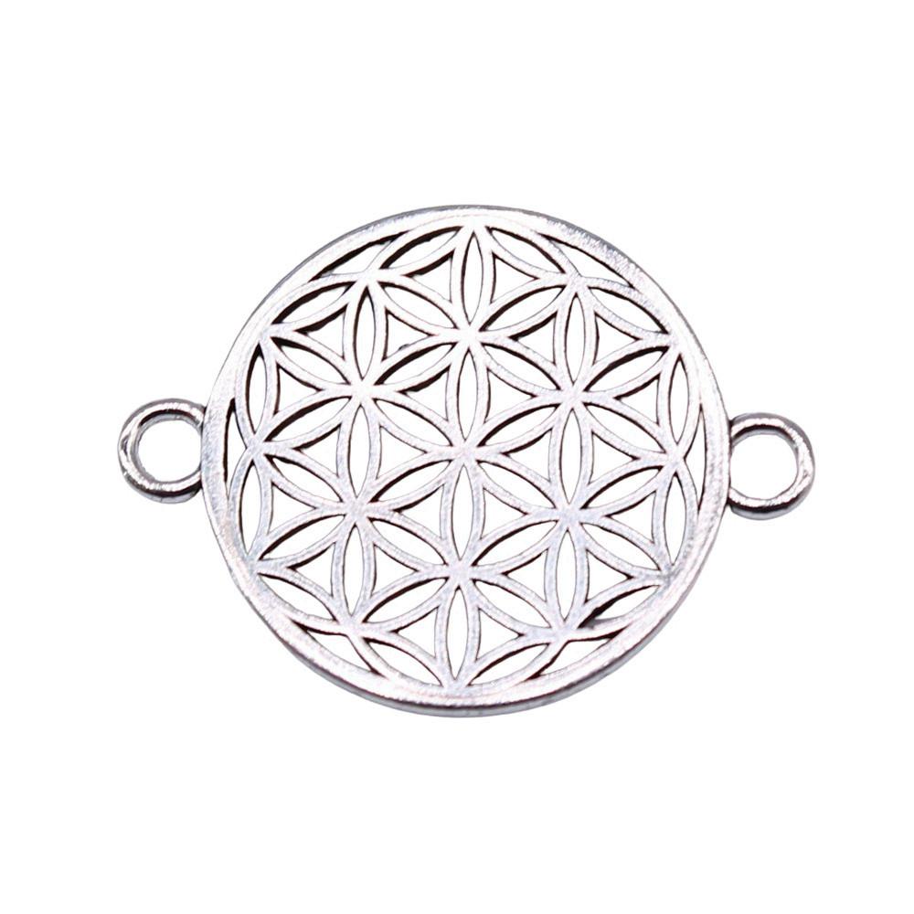 Filigree Diamond Shaped Connectors Ornate Multi Loop Links For Jewelry