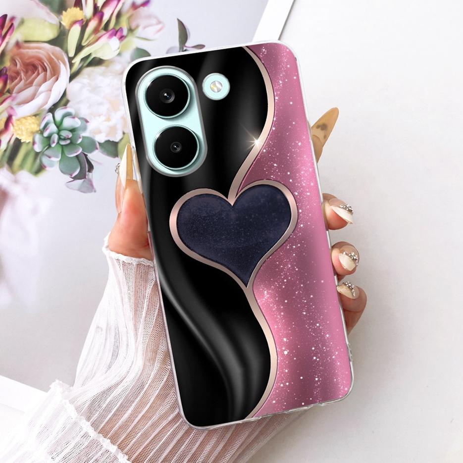 For Xiaomi Poco X8 Pro 5G Case Cute Love Heart Painted Cover Soft Slim Phone Case For Xiaomi Poco X8 Pro Max PocoX8 Pro 5G Shell