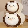 35 /42cm Lovely Lion Plush Pillow Kawaii Animal Lion Dolls Sofa Back Cushion Stuffed Soft Plush Toy For Children Girls Xmas Gift