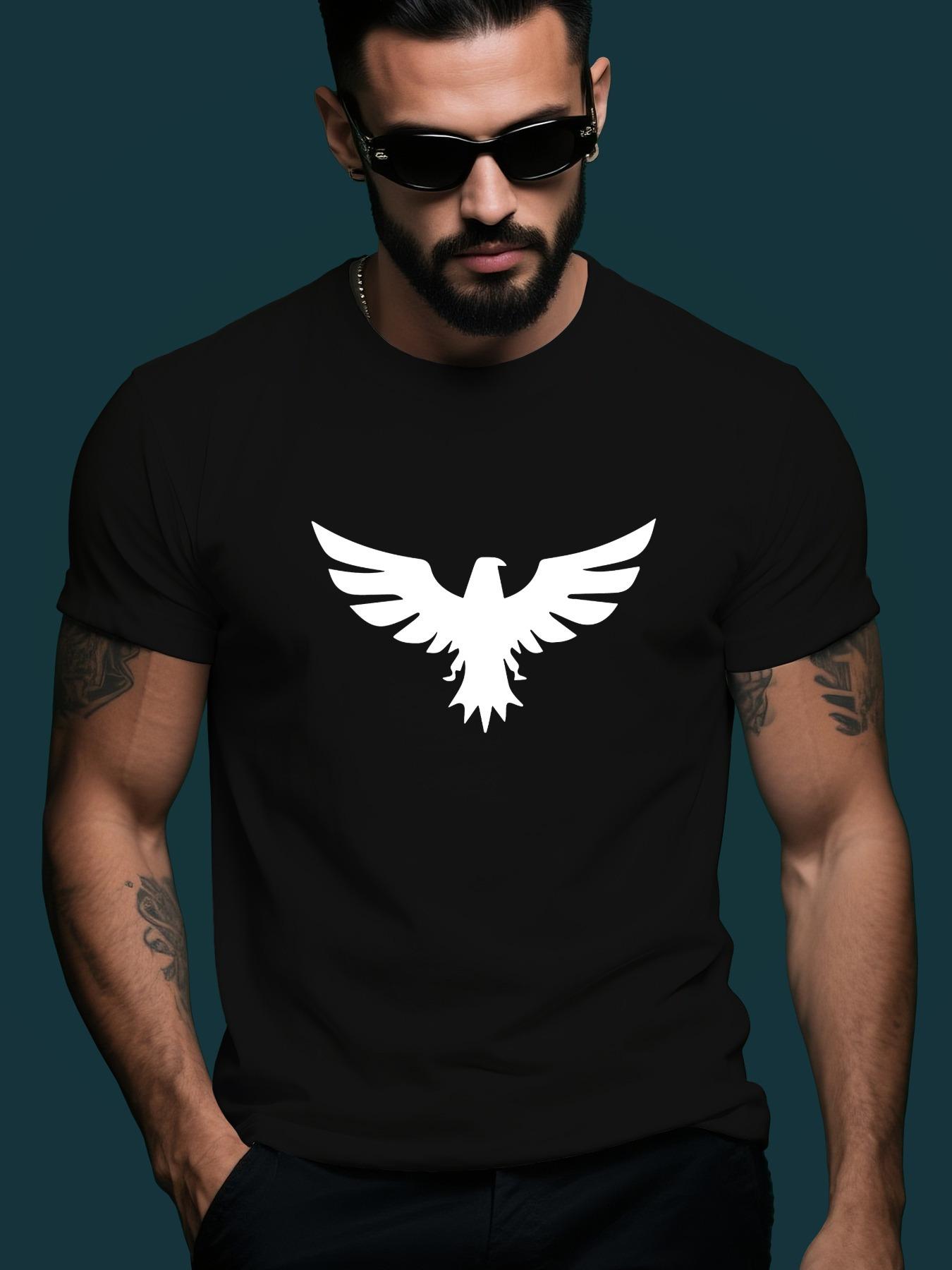 Graphic Tshirt Graphic Tshirt - Bold Eagle Wing Design - ... S
