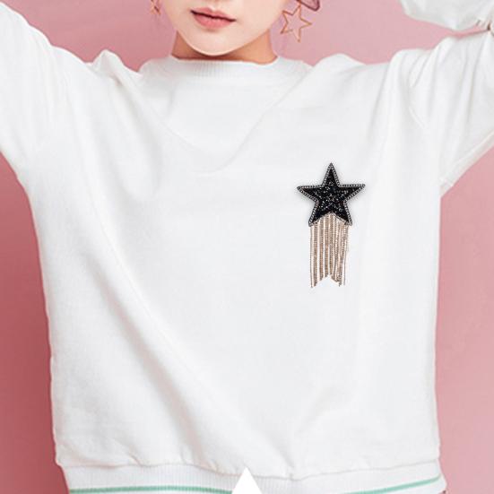 Exquisite Clothes Patch Rhinestone Inlaid Anti-fade Decorative