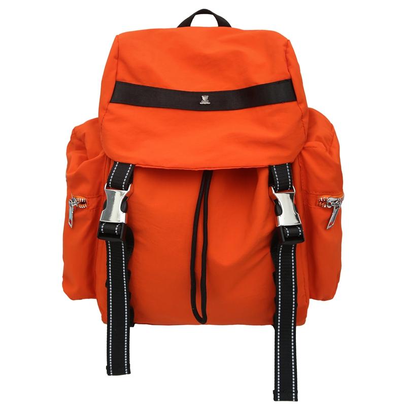 Men's Outdoor Mountaineering Bag Women's Lightweight Travel Backpack Solid Color High School Student Schoolbag