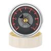 ZMFJH Yellow/Red LED 2"52mm Oil Pressure Gauge with Sensor Retro Vintage 0-10Bar Oil Press Meter Indicator for Car Boat Yacht