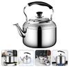 7L Whistling Tea Kettle Teapot Stainless Steel Whistling Tea Pot Metal Stovetop Teapot for Stovetop Induction Stove Top