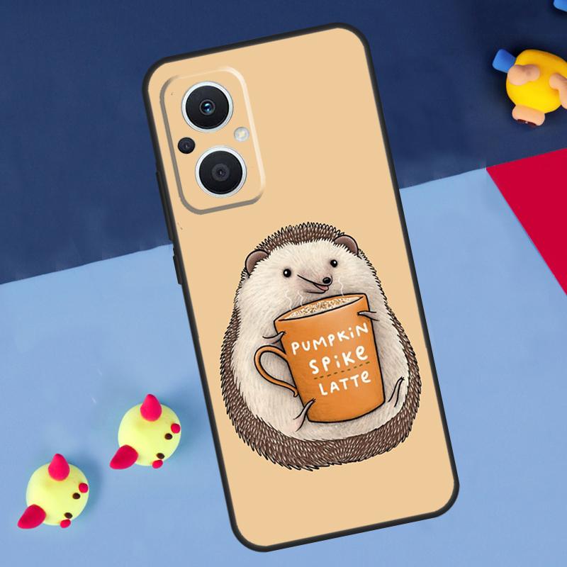 

Кавайный Ёжик Для OPPO Reno 12F 13F 14F 11F 10 11 12 13 14 Pro 8T 7 8 Lite OPPO Find X9 X8 X6 X5 Pro Чехол OPPO Find X5
