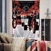 TTwenty One PPilots Band Hanging Bohemian Tapestry Hanging Tarot Hippie Wall Rugs Dorm Japanese Tapestry