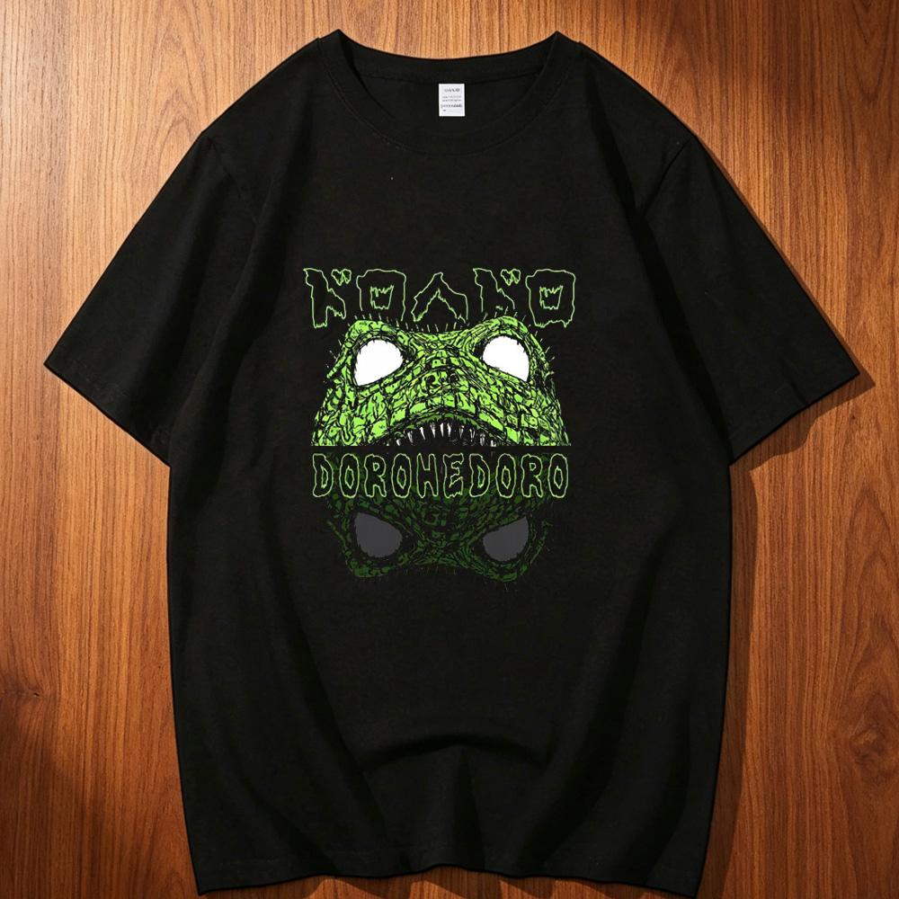 Dorohedoro Cotton Tshirt Teen Harajuku Pop Culture Aesthetic Graphic Breathable Colorful University Graphic Korean Clothes