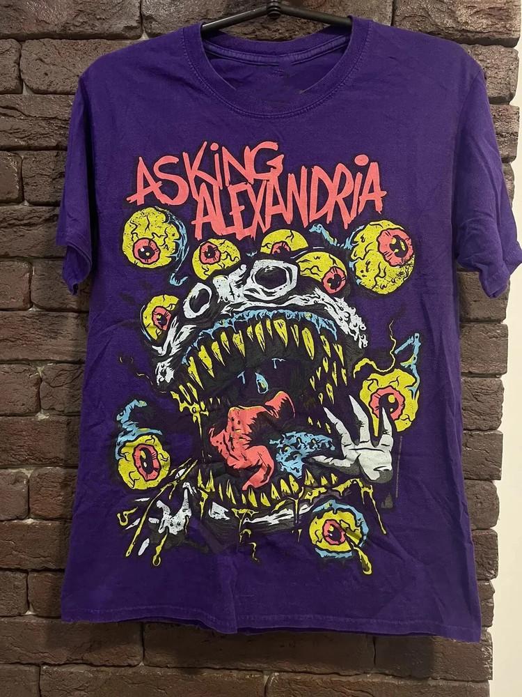 Rare! 2011 Asking Alexandria Band Tee | Unisex Cotton Shirt S to 4XL Unisex T-Shirt M