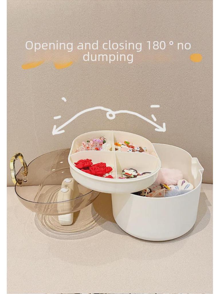 Prinzessin Cartoon Schmuck- und Haaraccessoires-Box für Mädchen