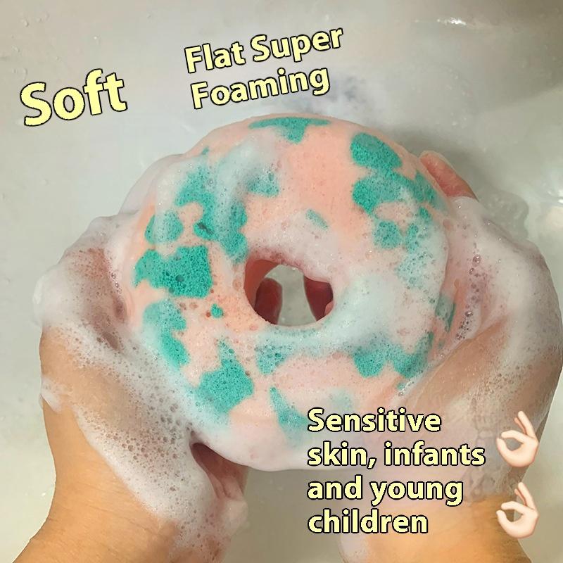 

Мыло Губка для ванны с подставкой Скраб для тела для душа Губка для купания для женщин мужчин мальчиков девочек Капибара Банный шар для умывания лица 6*11cm