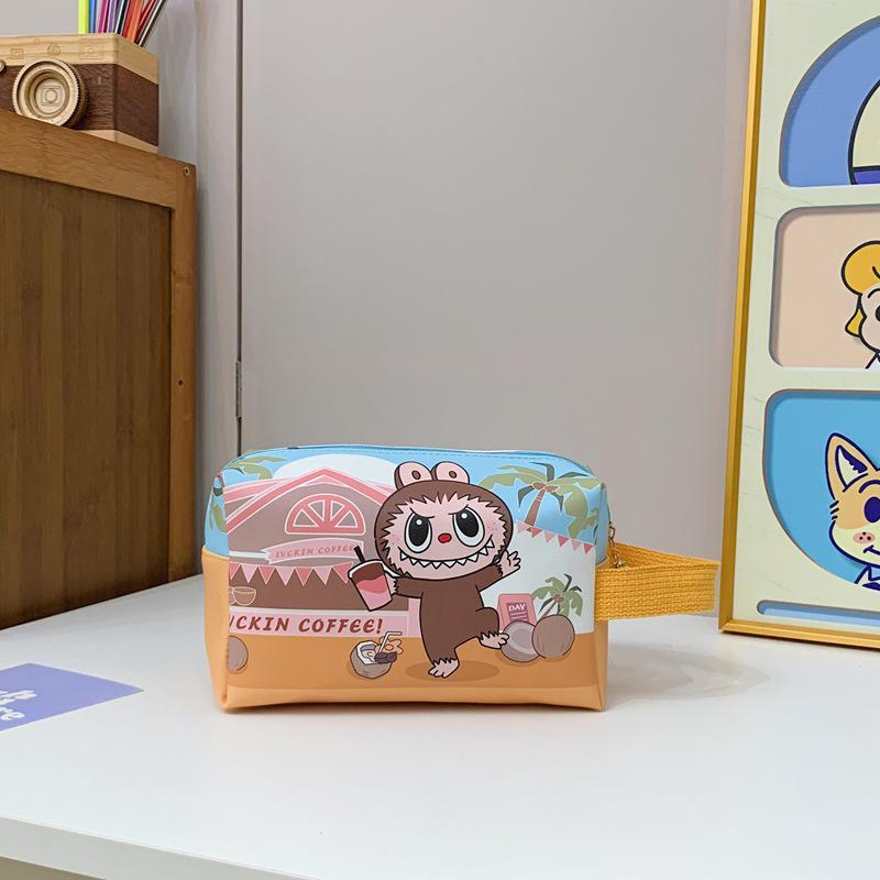 

Мультяшный милый студенческий держатель для ручек большой емкости и стильная ручная сумка-клатч Item 9