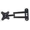 Universal 10KG Load Bearing Adjustable Wall Mount Bracket 15 Degree Tilt Display Support Frame for 14-27 Inch Household Screen Holder