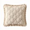 3D Plush Christmas Pillow Cover Embroidered Christmas Tree Pillow Cover Sofa Cushion Cover  Home