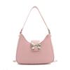 Elegant Korean Inspired Chain Shoulder Bag Stylish Small Satchel For Everyday Wear