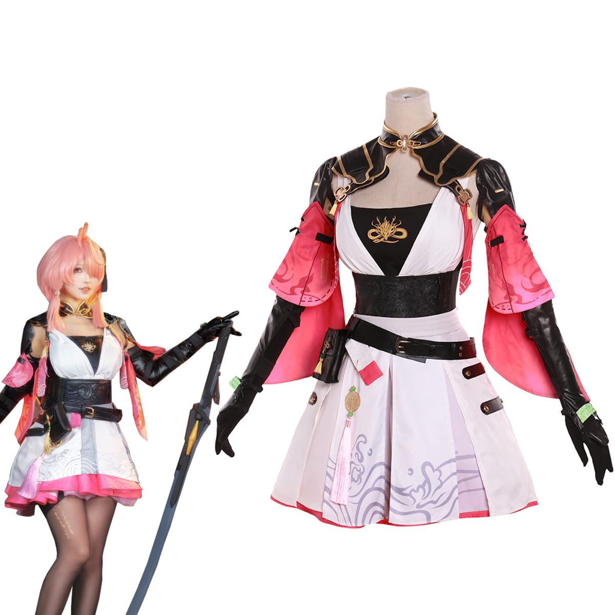 

Косплей Нарушио Момоки для фото и Wuthering Waves Размер Маленький [NIUKACOS] Косплей, Костюм, Мэйчо, Взрослый, Игры, Хэллоуин, Фотосессии, Мероприятия,