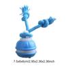 Motion Activated Dog Ball USB Rechargeable Active Rolling Ball with Rope Automatic Dog Ball for Puppy/Small Dogs