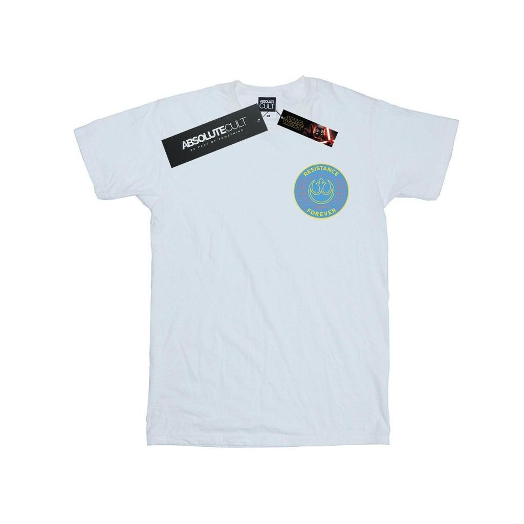 Star Wars: The Rise of Skywalker Mens Resistance Forever Breast Print T-Shirt