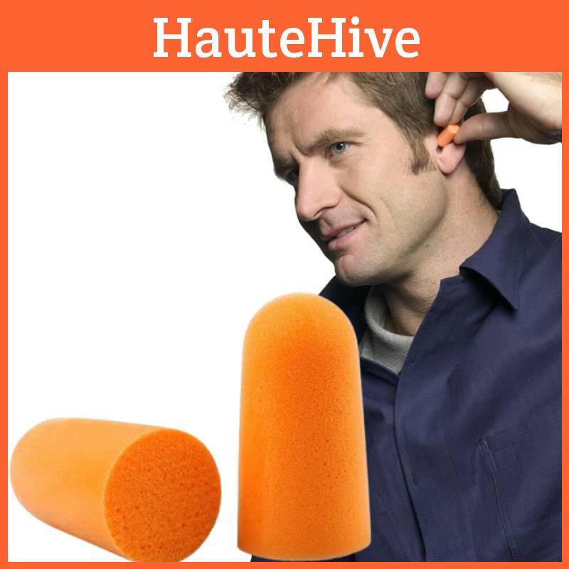 Comfortable 3m1100 Bullet-shaped Earplugs For Noise Reduction And Sleep Protection