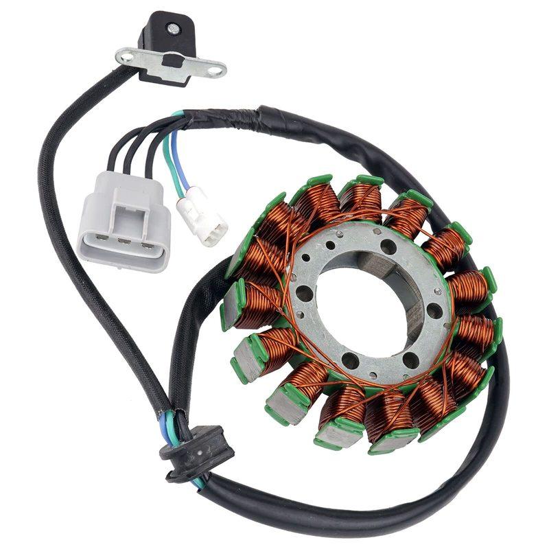 Motorcycle Generator Stator Coil Comp Compatible with S-UZUKI LTZ400 Quadsport Z400 2009/2012 2013 2014 2015 2016 OEM:32101-33H0