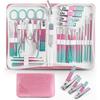 Nail Clipper Grooming Manicure Nail Care Stainless with Dedicated Storage Case 30-Piece Set, Set, Set, Set, Multifunctional, Steel, Portable,