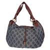 CELINE [Beautiful Condition] Paris Macadam Denim Bitter Sweet Shoulder bag NavyUsed