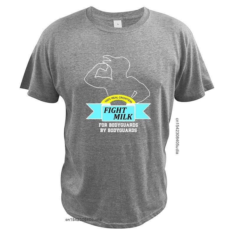 Fight Milk T-shirt Det är alltid soligt i Philadelphia T-shirt Eu-storlek Ren bomull Kortärmad Toppar av hög kvalitet