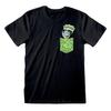 Rick And Morty Unisex Adult Tiny Pocket T-Shirt