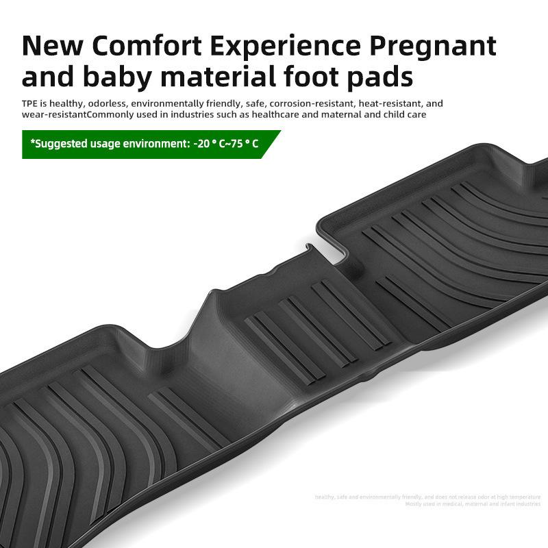 All-Weather TPE Floor Mats for 2019-2025 Toyota COROLLA 210 Series