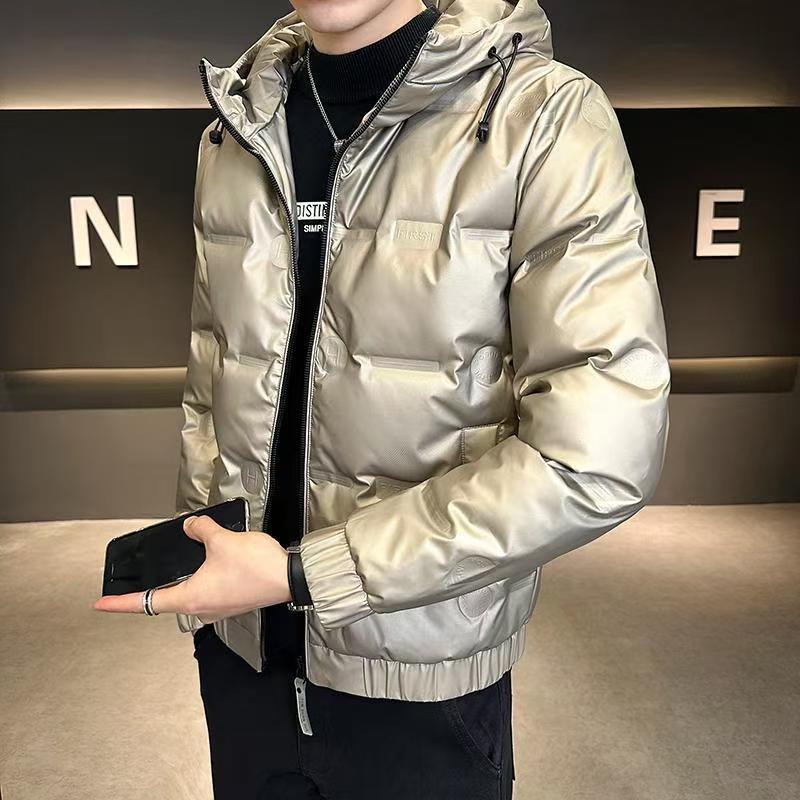 Men's 2025 Lightweight Winter Hooded Down Jacket - High-End, Warm, Trendy Shorts