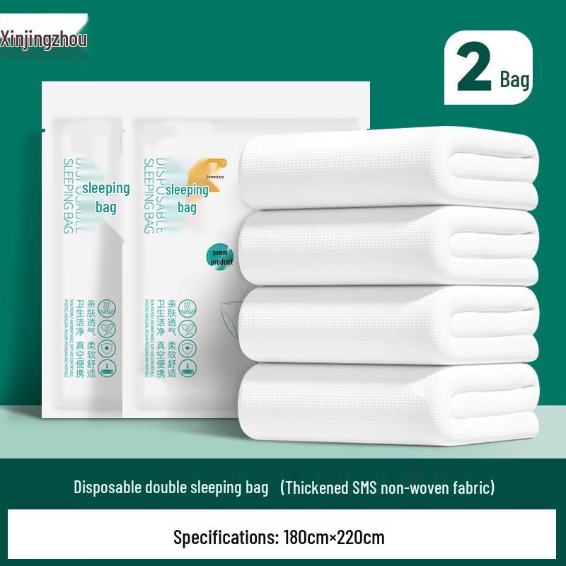 Xin Jing Zhou Thickened Disposable Travel Double Sleeping Bag